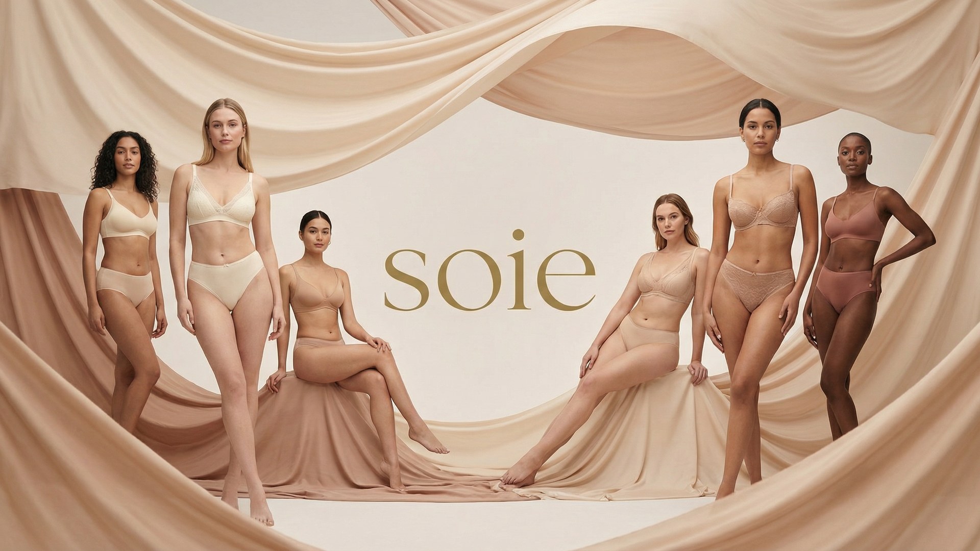 SOIE — Live in Comfort lingerie campaign